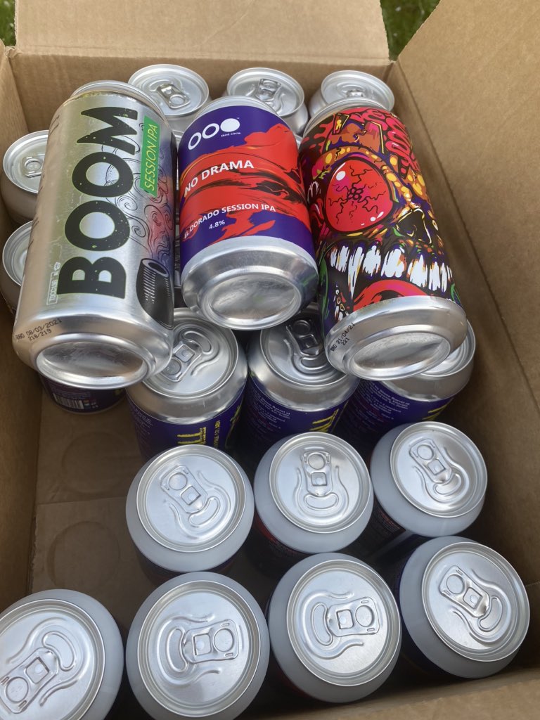 The weekend has landed - conveniently on a Thursday! Thanks for such a speedy delivery @57theheadline 🍺🍺🍺