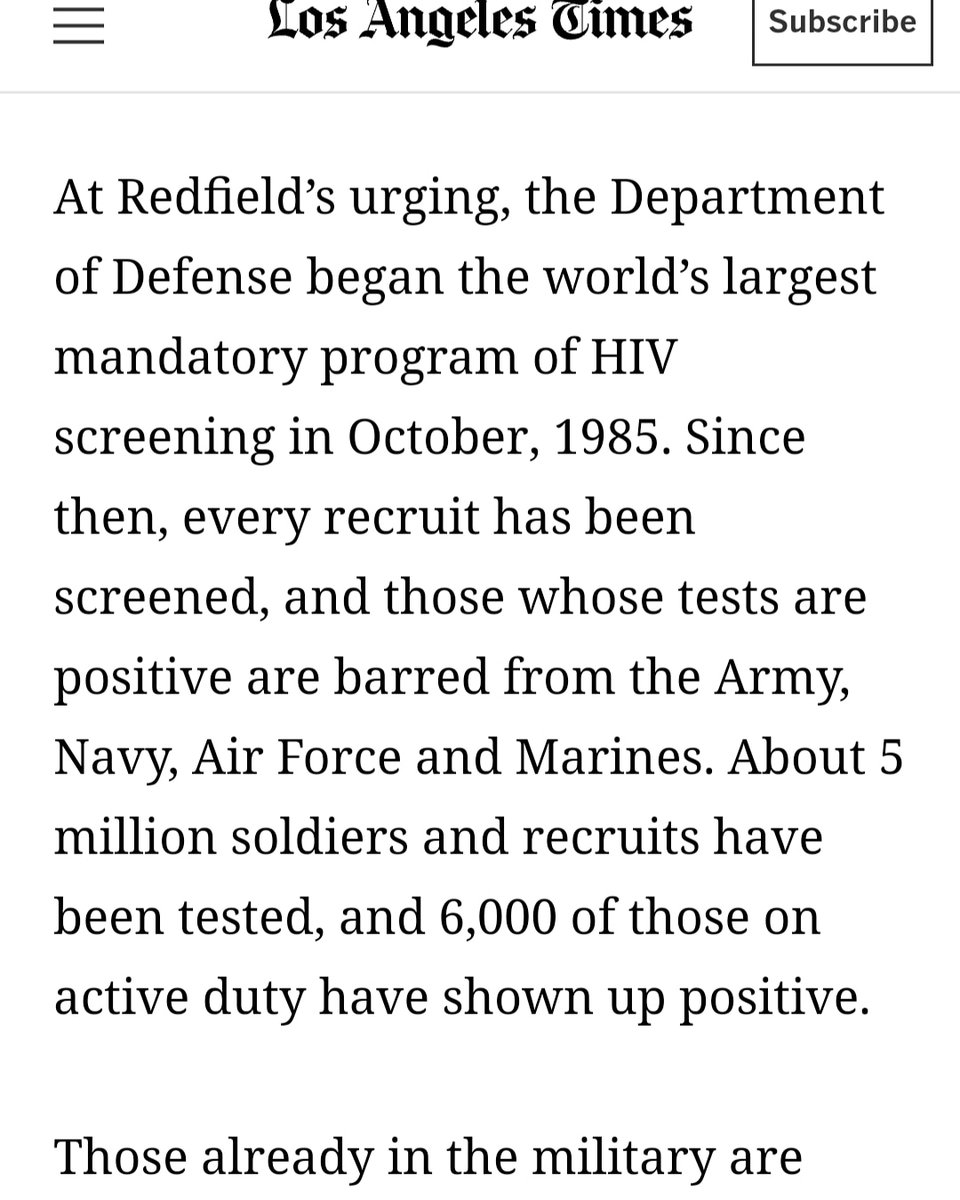 Ritaferdi's tweet image. DID you know the CDC , He was after Military personnel. Pentago discourages discrimination.
#healthlyliving  #FireFaucci #FireCDC #NFLDraft #Cooking
#military #pride #gaypride2020 
#lockdown #StayAtHome  #COVID19 #lockdownextension
CORONAVIRUS FRAUD 
latimes.com/archives/la-xp…