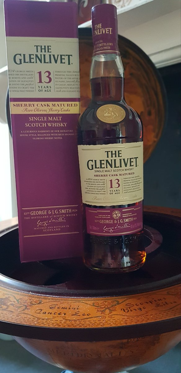whiskyforager's tweet photo. **GIVEAWAY** win this special 13 year old age-statement from Glenlivet, matured in Oloroso sherry casks and released as an exclusive! To enter, follow me, like &amp; RT closing date Mon 27th April 5pm #monthlygiveaway #whiskysharing #Giveaway #win #theglenlivet https://t.co/5EEOs4UR2V