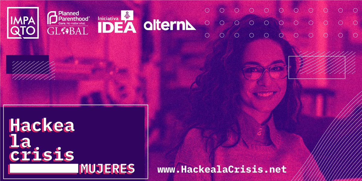 IniciativaIDEA's tweet image. Todo listo para #HackeaLaCrisis mañana viernes y sábado! Juntxs encontraremos soluciones innovadoras a los desafíos para la salud sexual y reproductiva de millones de mujeres y niñas en América Latina! @IMPAQTOec @ppglobe @Alterna_Impact