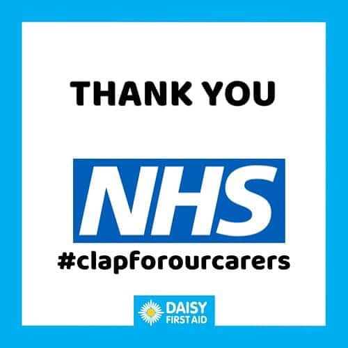 Highlight of my week #ClapForCarers 8pm tonight! Thank you to everyone, all key workers for all the roles you play in keeping us all safe. 💙💙💙💙
