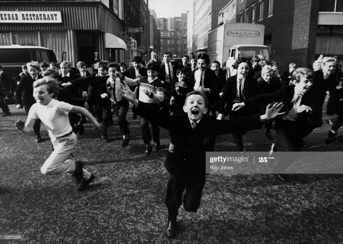 The Art of Album Covers.Some of the boys who attended the auditions at the Scala Theatre for 10 parts which are to be cast in the forthcoming production of 'Peter Pan', 1970.Photo by Roy Jones.Used by The Undertones on The Best of The Undertones: Teenage Kicks, released 2003