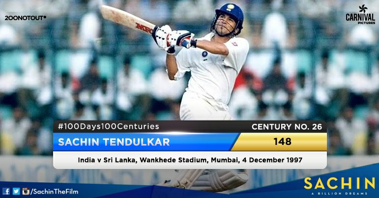 26th Century #HappyBirthdaySachin