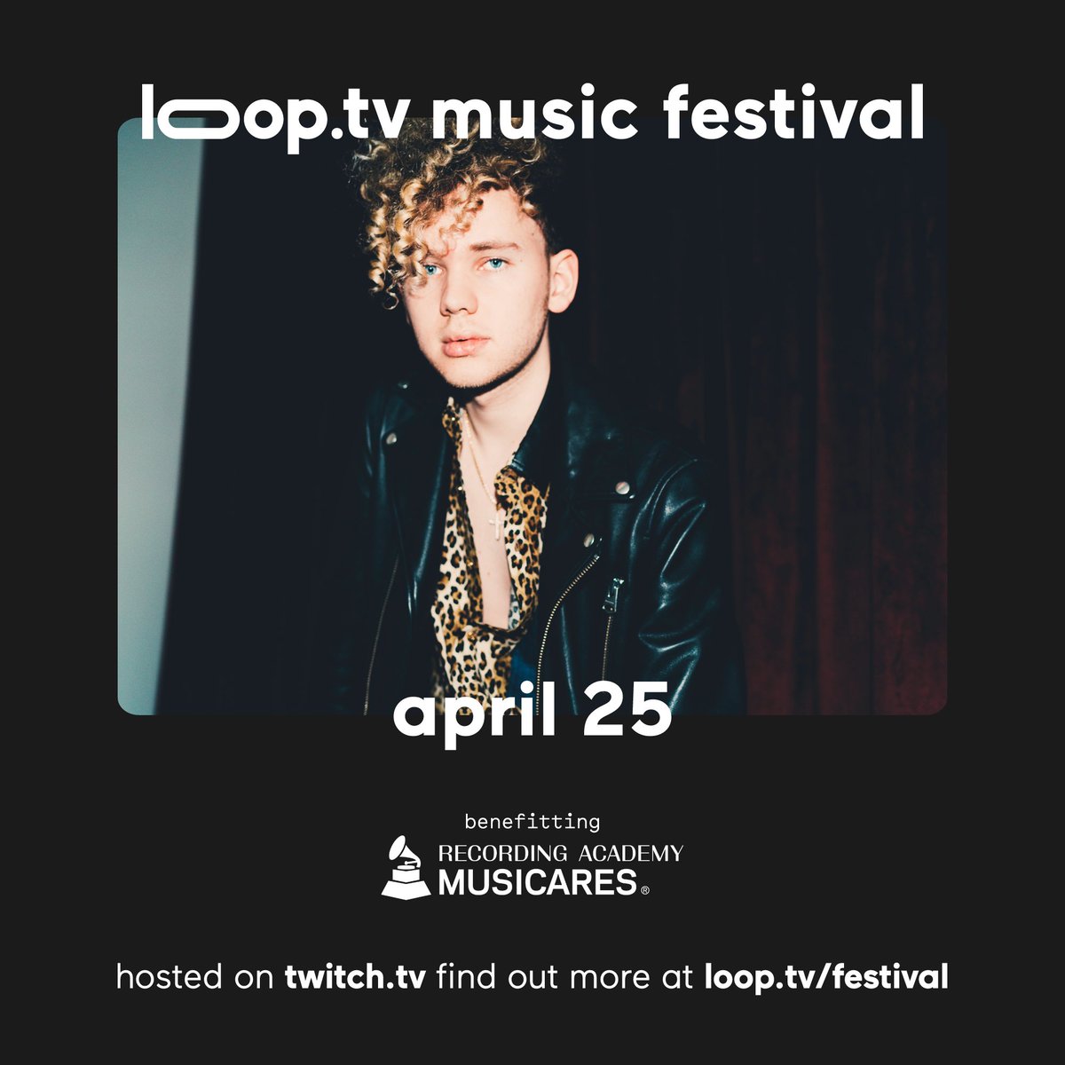 loopforbusiness's tweet image. @FrancescoYates will be #LIVE this #saturday, April 25th, on #loopfest, a full day #online music festival hosted on @Twitch. All proceeds will benefit @MusiCares and #COVID19 Relief Fund. #alonetogether #joinus