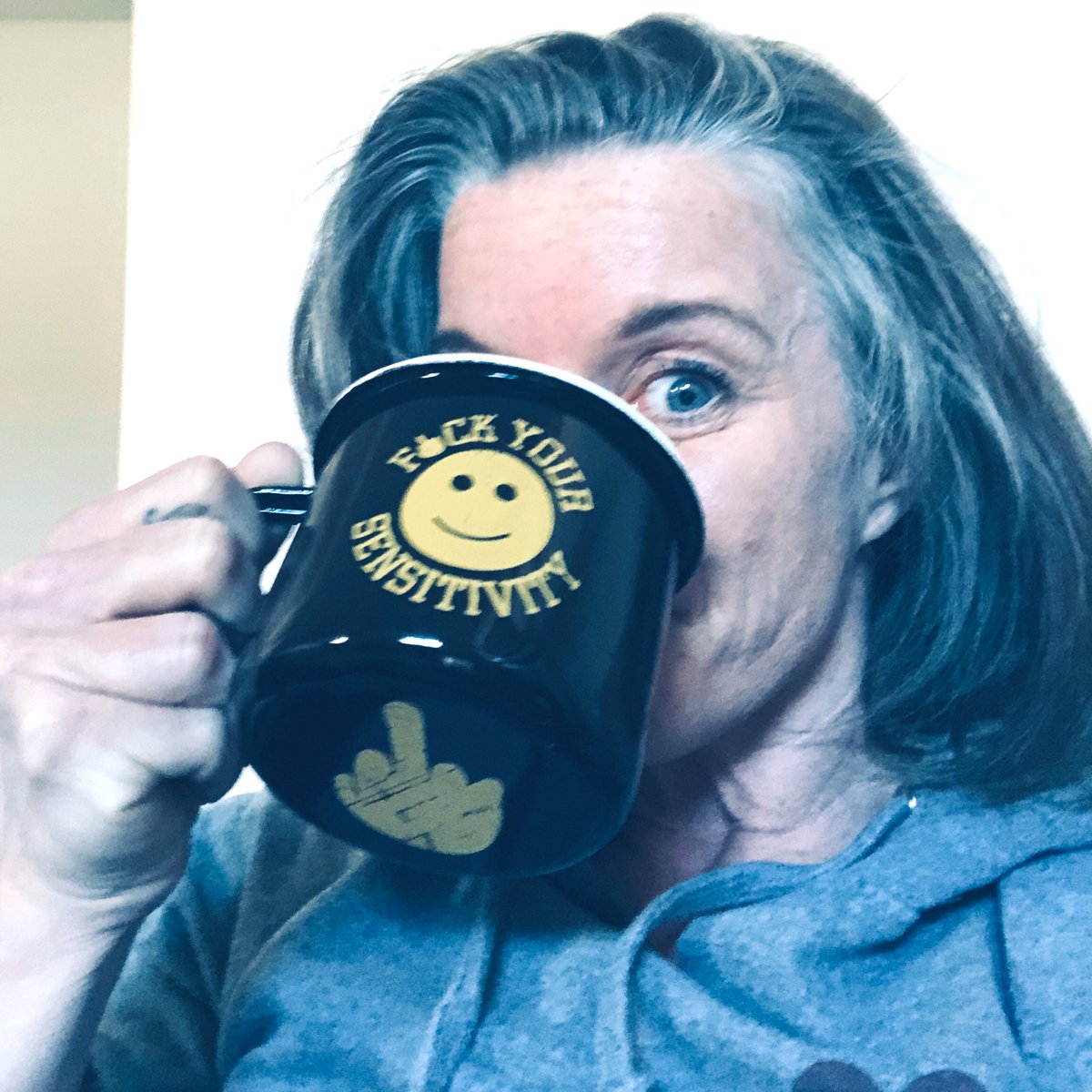 Bought a new mug.... couldn’t help myself, supporting and shopping local plus a wicked mug ........ #blackriflecoffeecompany #fuckyoursensitivity #imcoffeesbitch