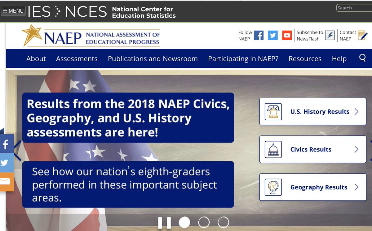 BetterRhetor's tweet image. Amid accelerating climate change, political/social upheaval. and rampant disinformation, less than 25% of US 8th graders are proficient in civics, history, and geography.  We haven&apos;t equipped them for the challenges they&apos;ll have to face. #civics #history
nces.ed.gov/nationsreportc…