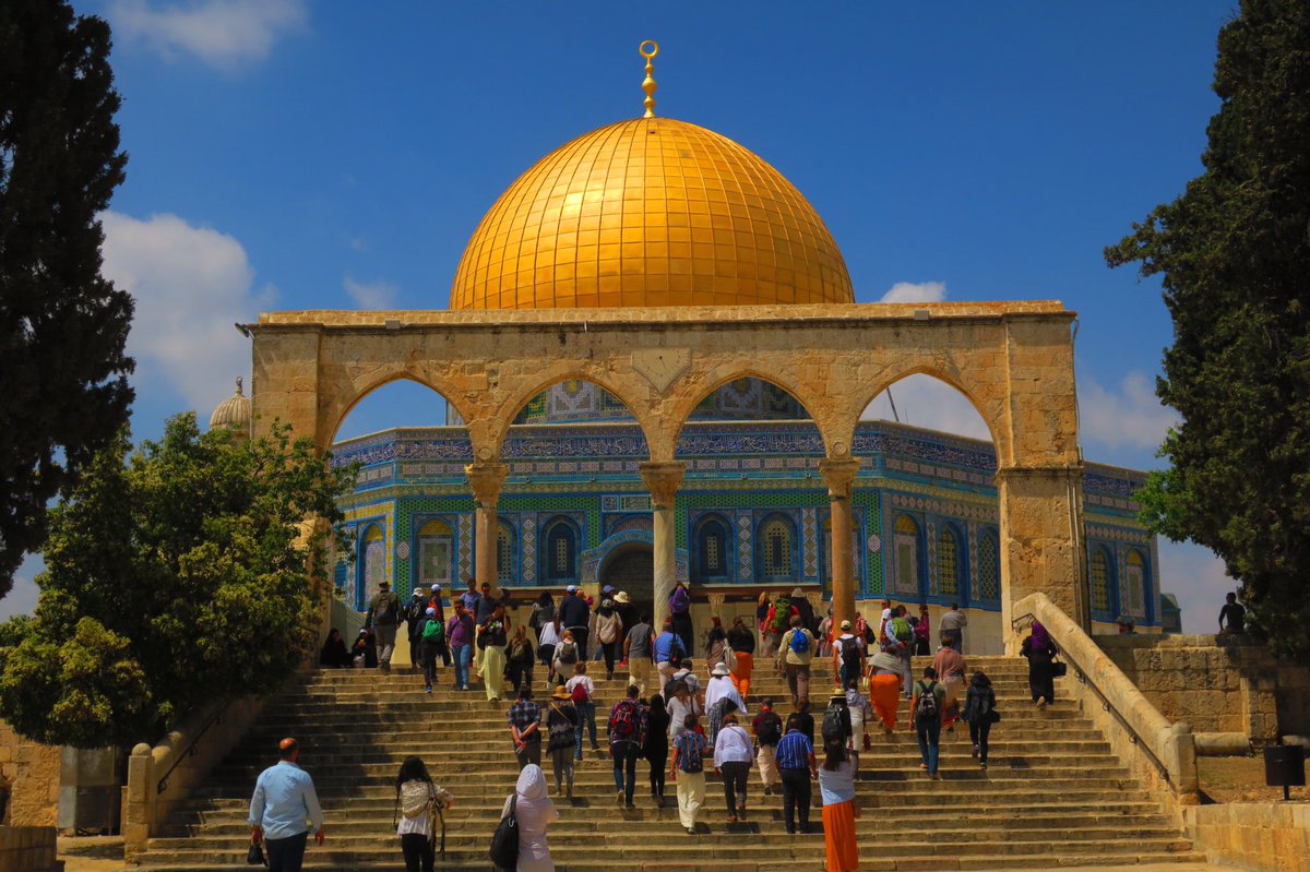 世界の絶景 エルサレム 神殿の丘 岩のドームとアル アクサーモスク Jerusalem T Co 0bmpnhtwb9