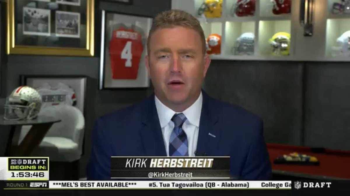 I want to play pool in Kirk Herbstreit’s game room when this is all over.