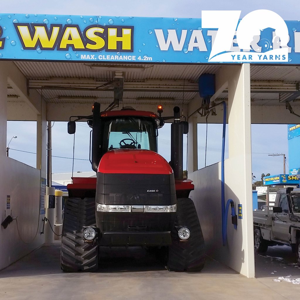 ramsey_bros's tweet photo. I wonder how big that new car wash is? #Story15 #70YearYarns
It seemed like a good idea at the time… Matt & Tim Eckert were invited to bring their 550HP @CaseIHAus Quadtrac, known as “quaddy”, to display at a past & present farm machinery show. Read yarn https://t.co/2DxPPWET3w https://t.co/lrOwqcDage