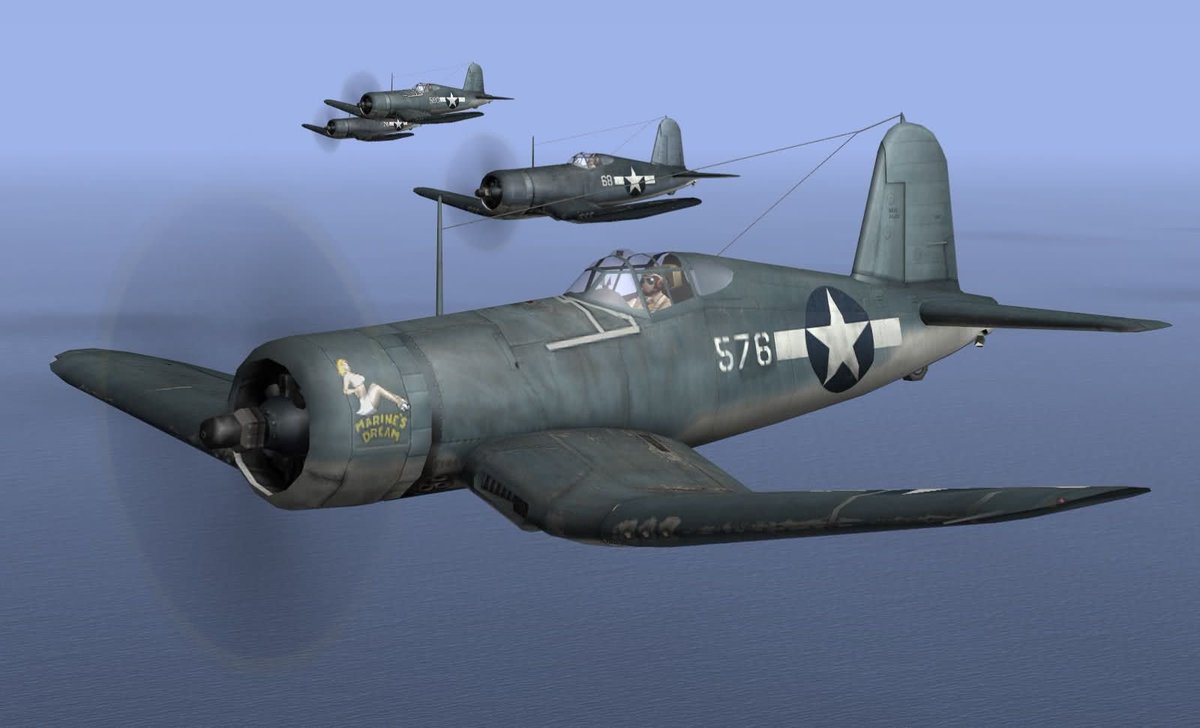 Apparently, the Torrent fighter's folding wings were inspired by the Vought F4U Corsair (1940).If anyone knows Greg, I have a couple of questions for him. 