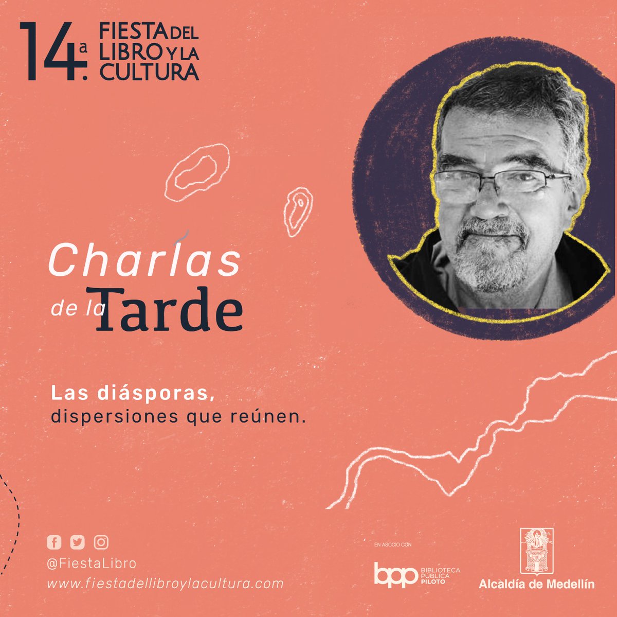 FiestaLibro's tweet photo. 👂Viajemos al pasado y recordemos nuestras #CharlasDeLaTarde. Te compartimos el podcast realizado por el colectivo #ManzanaRadio, allí conversamos con el escritor @memoanjel sobre #LasDiásporas, esas dispersiones que reúnen. ¡Te invitamos a escucharlo!
👉https://t.co/fVAWoDVC8y https://t.co/Y7Gk83Ignc