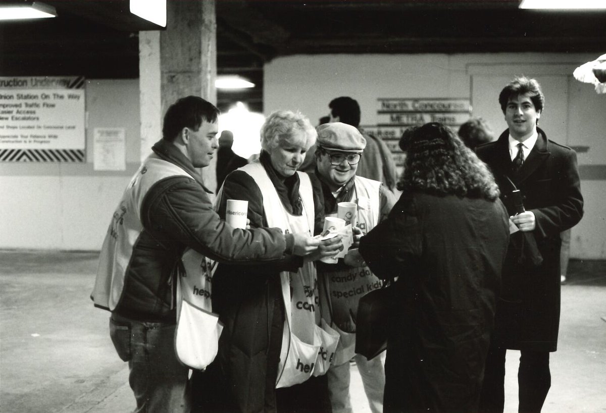 heartofmercy's tweet photo. Throwback Thursday! The early days of Candy Days! 34 years strong! Tomorrow is the big day to donate online! We may not be on the streets collecting donations, but you can still help! Don't forget to donate tomorrow and Saturday! #CandyDays2020 https://t.co/VE65GnsT7Z