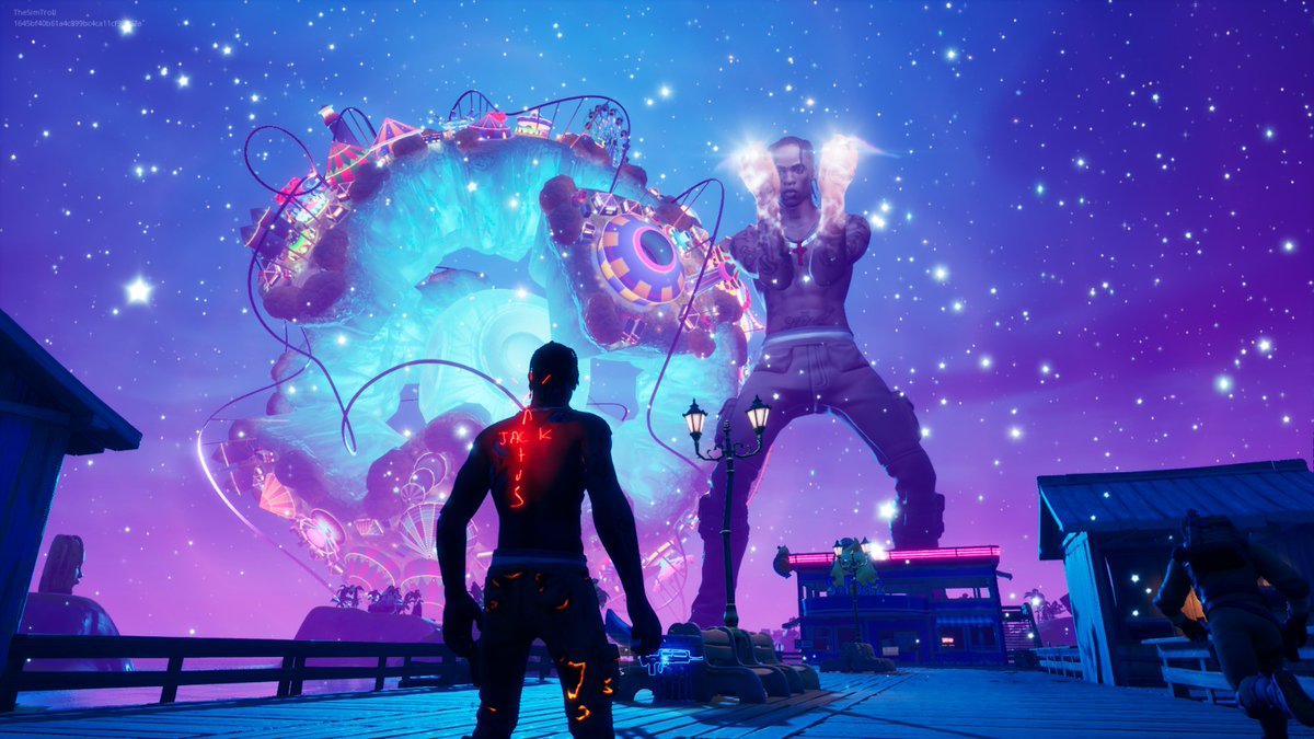 jaimesDEAD's tweet photo. De eles con Travis Scott @Fortnite_ES https://t.co/ajyt7xTKny