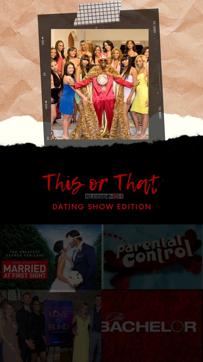 Are you guys ready to play  #ThisOrThat Dating Show Edition?   #relationshipISH