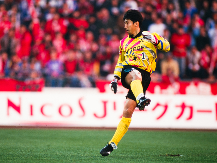 浦和レッズクイズ/1996】 正解は、田北雄気。79分、岡野雅行が倒されて