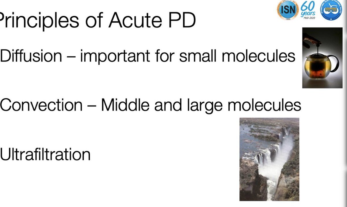 Principles of acute PD and its aims