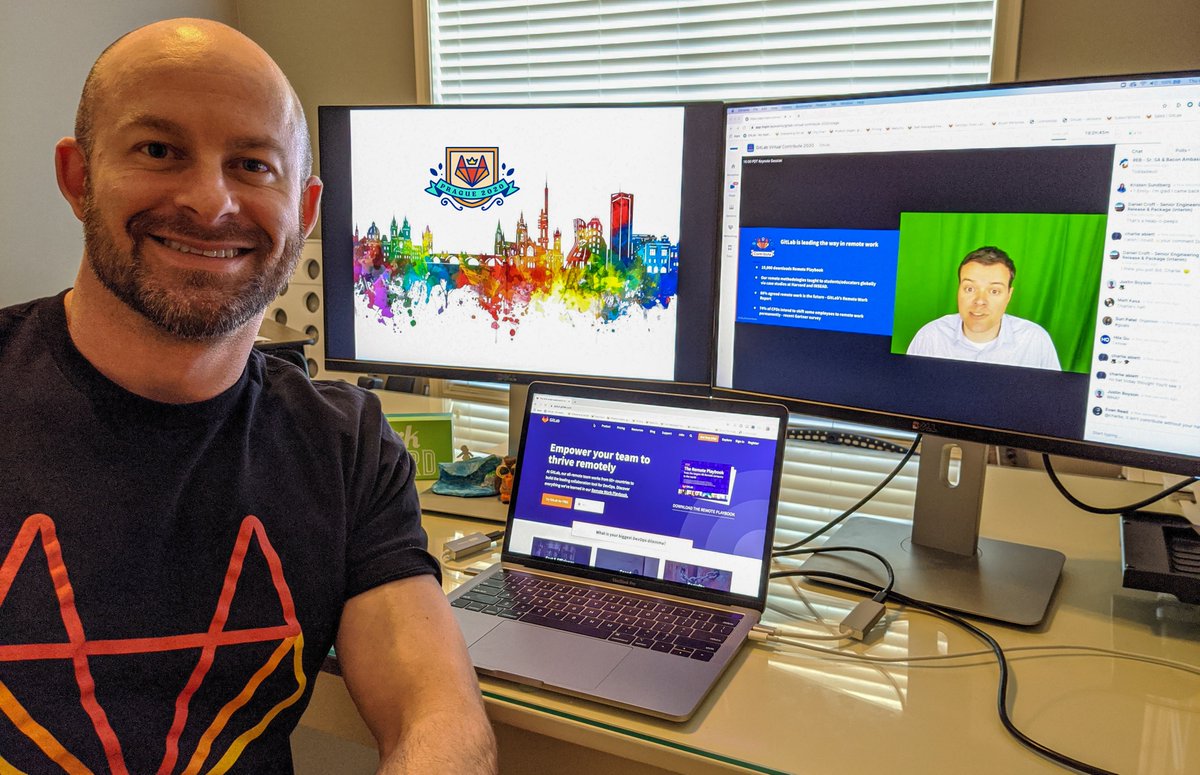 philipwieczorek's tweet image. Due to #covid19 we at @gitlab had to cancel our company trip to Prague & GIT together via a #remote #GitLabContribute event.
🌎 1,200+ fully remote team members in 60+ countries
🏢 100,000+ organizations co-create
💻 3,000+ code contributors
🚀 $100M in ARR
#DevOps