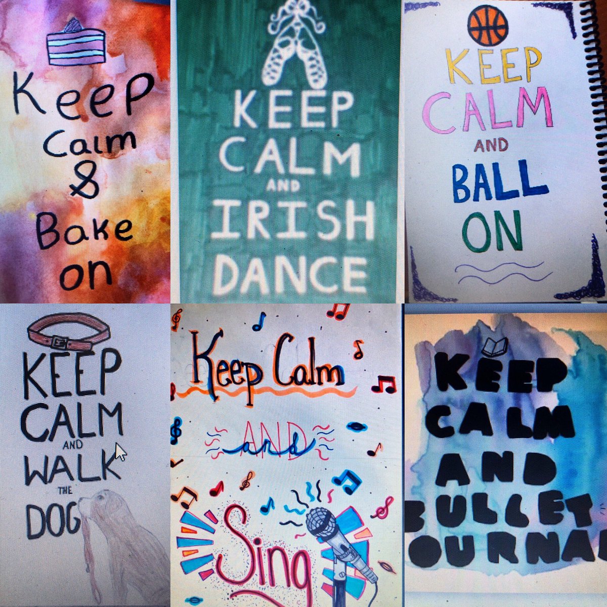 Elearning assignment,history of the Keep Calm poster. Students made their own. Great lesson in graphic design, layout and typography.
Photos taken from a computer screen. Proud of my students!
<a href="/HVArtsEd/">Hopewell Valley Visual & Performing Arts</a> <a href="/Timberlane_HV/">TMS-Hopewell Valley</a> #keepcalm #elearning #tmsrocks