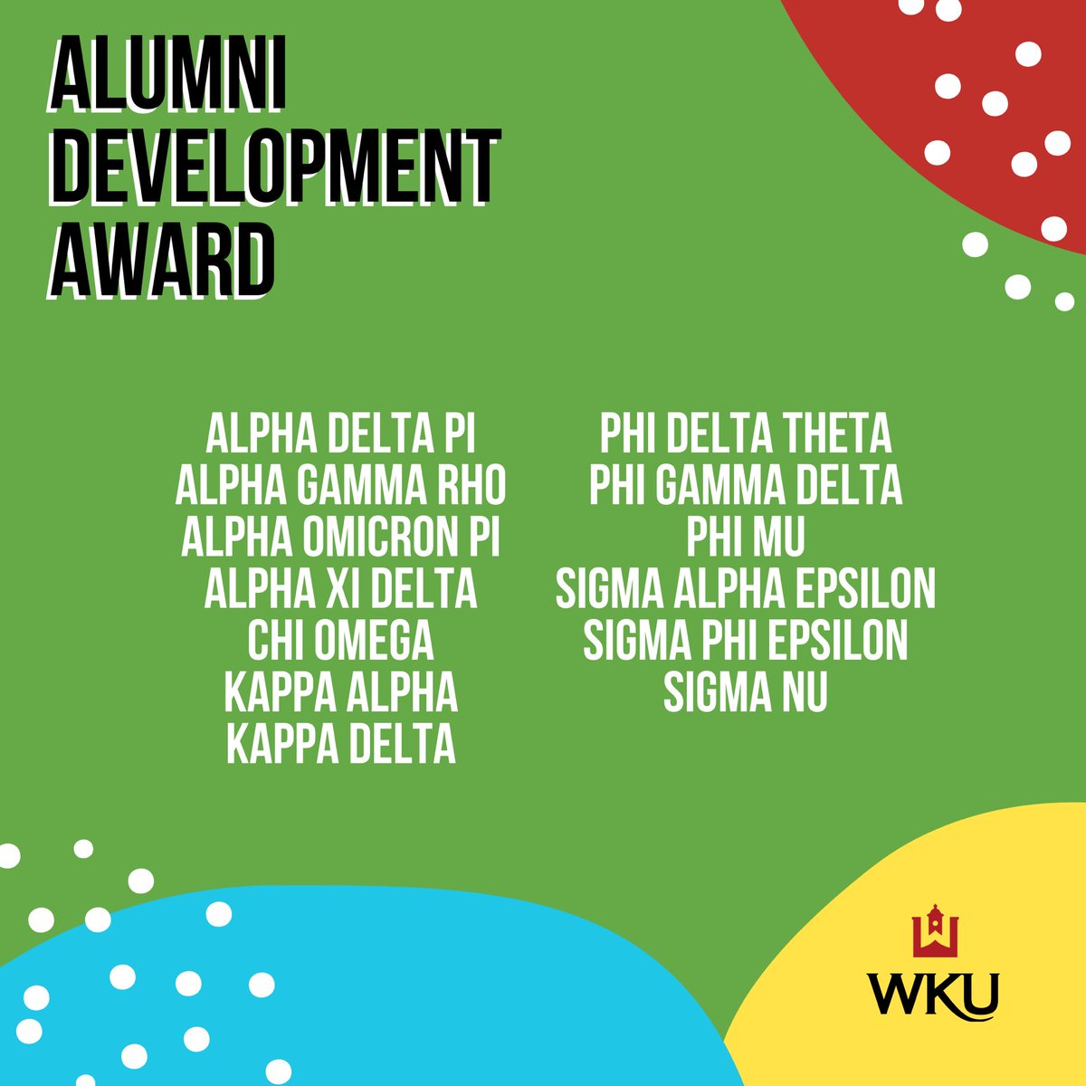 Alumni Development Award: