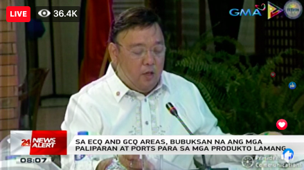 Talumpati ni presidential spokesperson Harry Roque kaugnay ng enhanced community quarantine sa Luzon.LIVE:  https://bit.ly/2Sj4DHF 