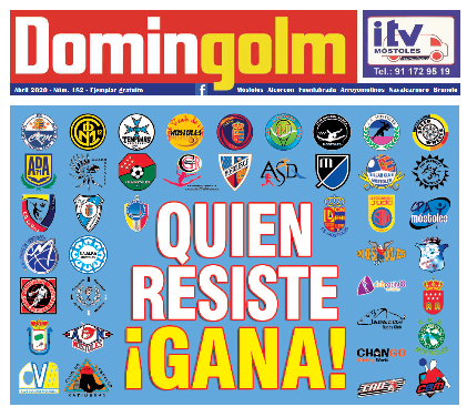 Domingolm es un periódico deportivo de Móstoles con más de 30 años de historia. Estos días con la declaración del estado de alarma no podrá llagar a todos sus lectores, Desde Comercio de Móstoles os invitamos a leerlo en su WEB.
domingolm.com
