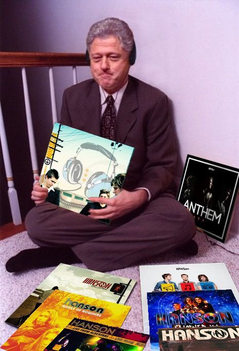 Me: <a href="/hansonmusic/">HANSON</a> #hanson #vinyl