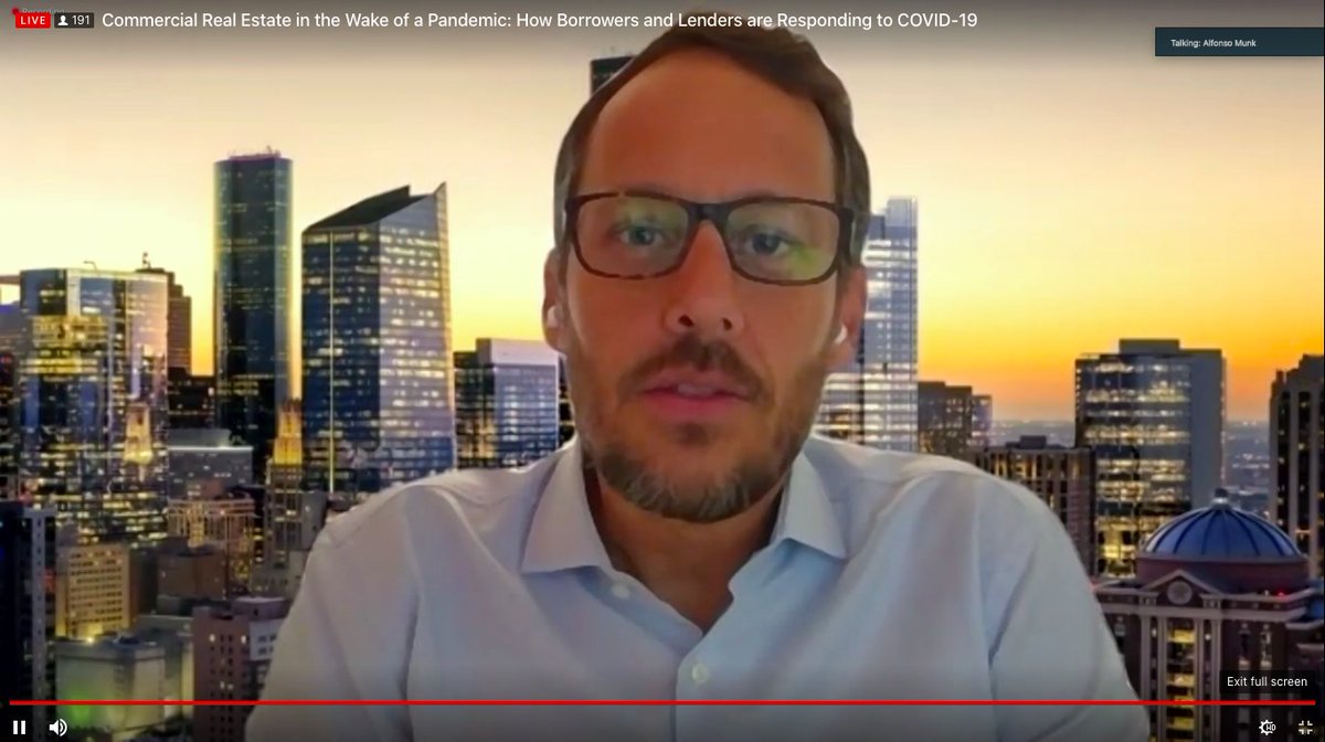 Twitter पर Hines Hines Chief Investment Officer Americas Alfonso Munk Was A Member Of The Panel Commercial Realestate In The Wake Of A Pandemic How Borrowers And Lenders Are Responding To Covid19