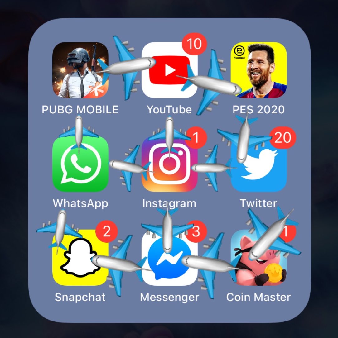 ItsRodney23's tweet image. The only places im travelling to during quarantine ✈️✈️✈️