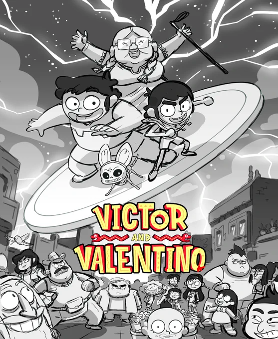 Victor &amp; Valentino promotion posters / roughs ! 