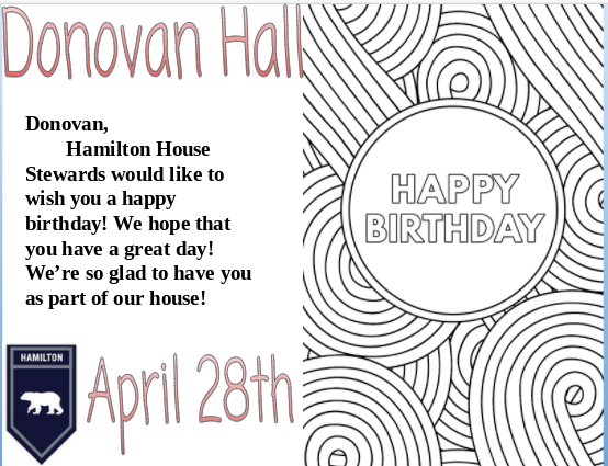 TNHSBears's tweet photo. Happy birthday Donovan Hall!! #HappyBirthday #GoBears https://t.co/EEgyjCoBNu