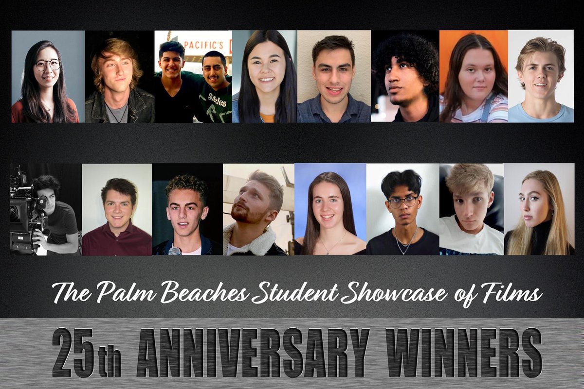 Congratulations once again to all the winners from the 25th annual Student Showcase of Films, Florida's largest student film competition and award show. Join our Watch Party on Facebook (bit.ly/2VQT23f) next Monday, April 27, at noon. #SSOF2020 #SSOF25Years