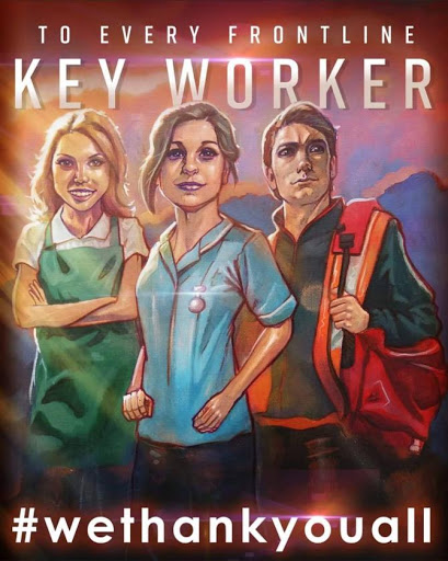 JemmaHextall's tweet photo. I get more emotional every week! Never been so PROUD of everybody's contribution to the covid19 pandemic whether that's as a key worker or staying home. Today I became an Aspirant Nurse but whilst on training was overwhelmed with the behind the scenes work that has been going on. https://t.co/FGgFmmNyBH