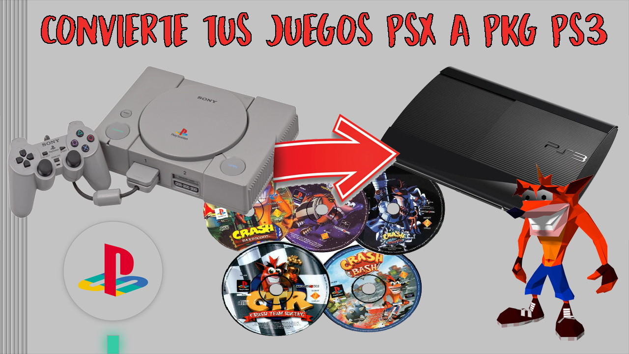 Como converter jogos de PS1 em PKG