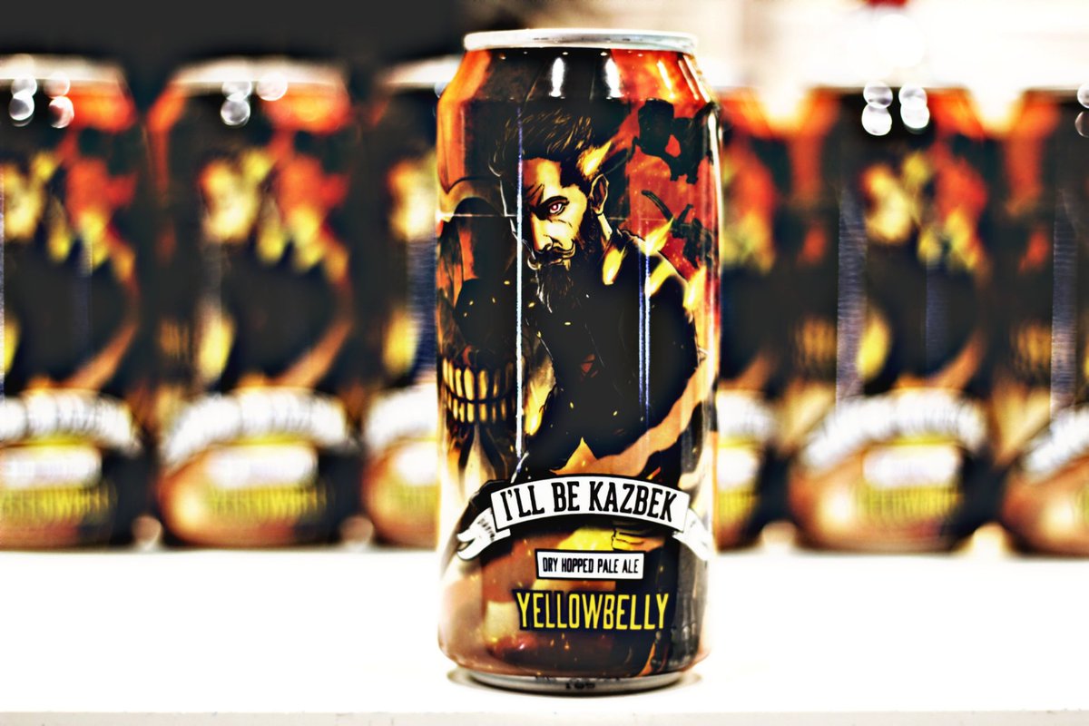 Exciting brews landing with us!
Put your hands on the newest <a href="/YellowBellyBeer/">YellowBelly Beer 🍺</a> - I'll Be Kazbek, dry hopped pale ale - only a handful available!

craftcentral.ie/collections/ne…