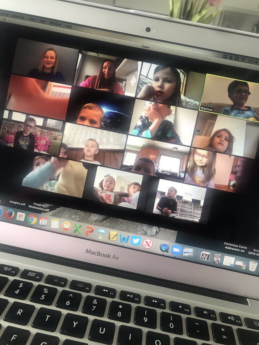 emajerczyk1's tweet photo. What a fun busy day! Five Zoom meetings today! But it was so nice to see all of the students’ smiling faces! Miss you all! 🥰 @barbstyrczula @MrsHoblin @KolpakLaura @ctlbulldogs3 @OSD135 @ctlbulldogs https://t.co/gS9Dnt97tP