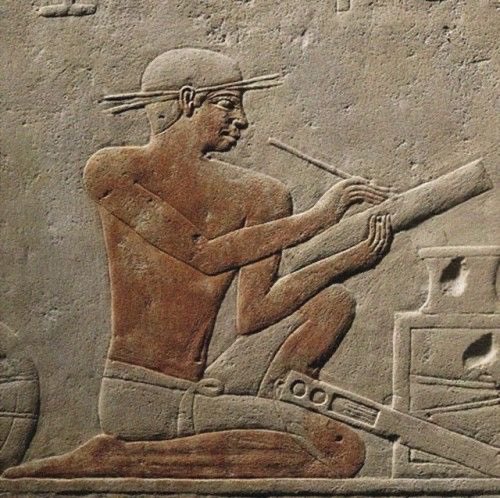 History documents a few female doctors in ancient Egypt, they were also trained as scribes so they could understand medical texts as well as document the treatments rendered. Scribes were the historians of the time and recorded historical events as well as more mundane events.