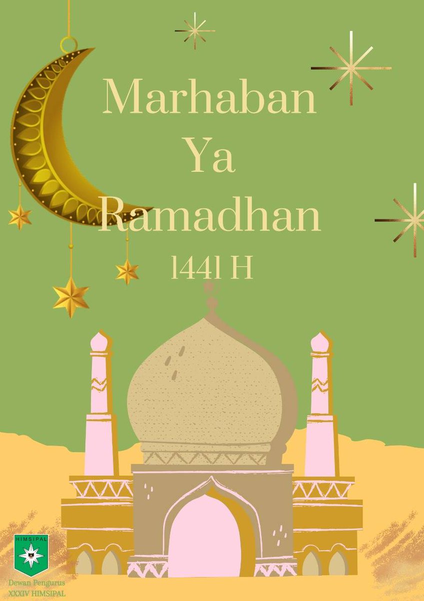 Tidak terasa sudah menyentuh lagi bulan rahmat yaitu bulan suci ramadhan. Kami dari Dewan Pengurus XXXIV HIMSIPAL mengucapkan selamat menjalankan ibadah puasa 1441 H. Mohon maaf apabila ada perlakuan dan perkataan yang kurang mengenakan. Marhaban Ya Ramadhan.