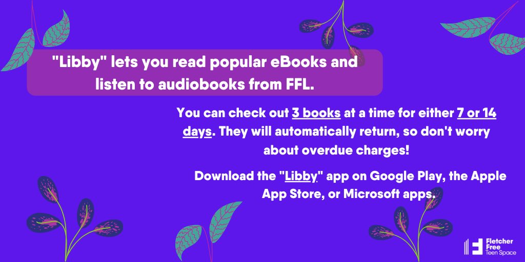 Looking for eBooks and eAudiobooks? Check out Libby!