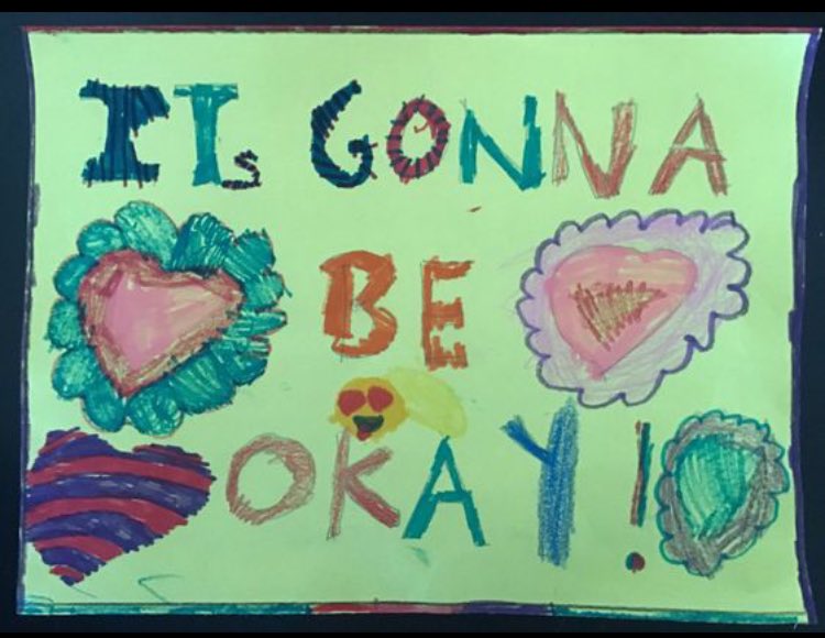 It makes my heart so happy knowing that even in difficult times my kinder friends are finding ways to spread love and positivity. 💝