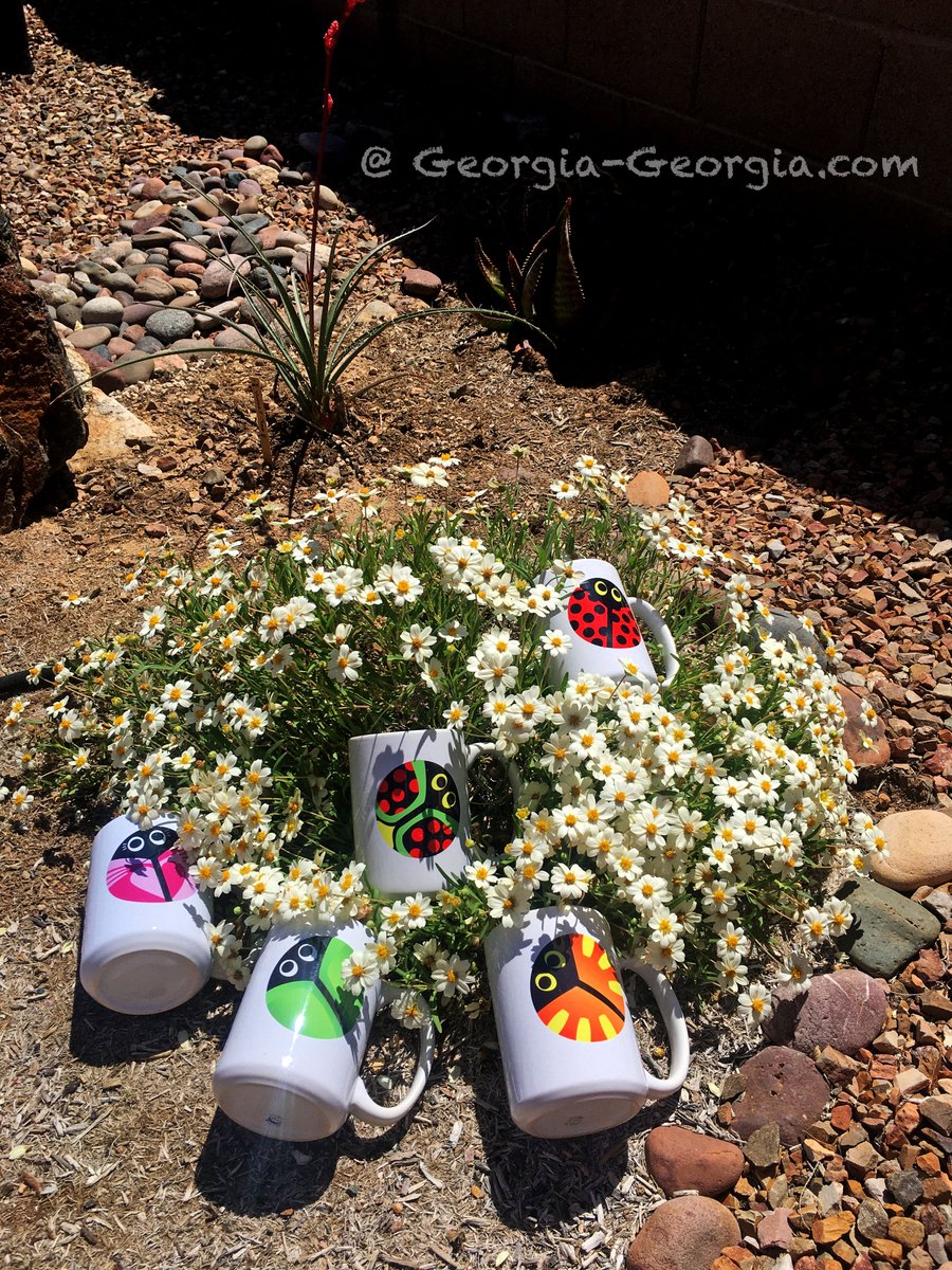 Georgia2xDesign's tweet photo. Bring Spring In … Freshen up your work from home desk
.
Mugs … https://t.co/xerH21648B
Matching Cloth Face Masks … https://t.co/ac9VnPxrJJ
.
#Ladybug #Ladybird #LightningBug #FireFly #Bug #Insect #CoffeeMug #Mug #Coffee #Arizona #FindYourThing #RedBubble #Zazzle #WFH https://t.co/Ai18wp8eXT