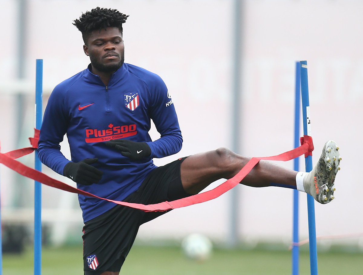 Day 59.New contract para Thomas Partey por favor  @Atleti.Thomas Partey is staying at Club Atlético de Madrid and there& #39;s nothing Arsenal, Premier League, Arabic newspapers, or African radios can do about it.