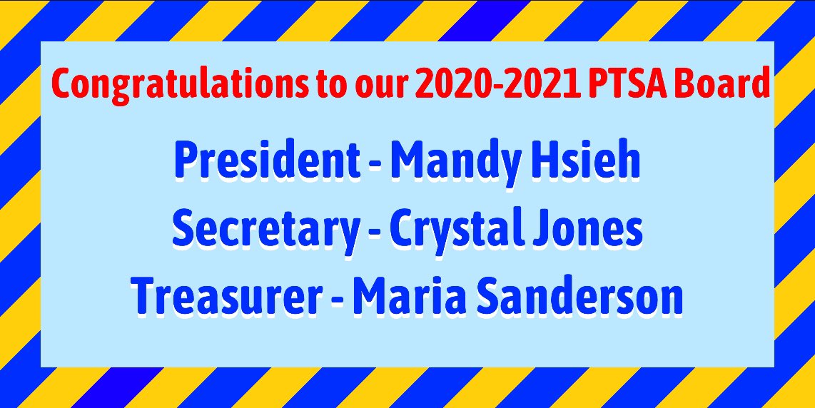 An amazing team for next year’s PTSA⚜️💫