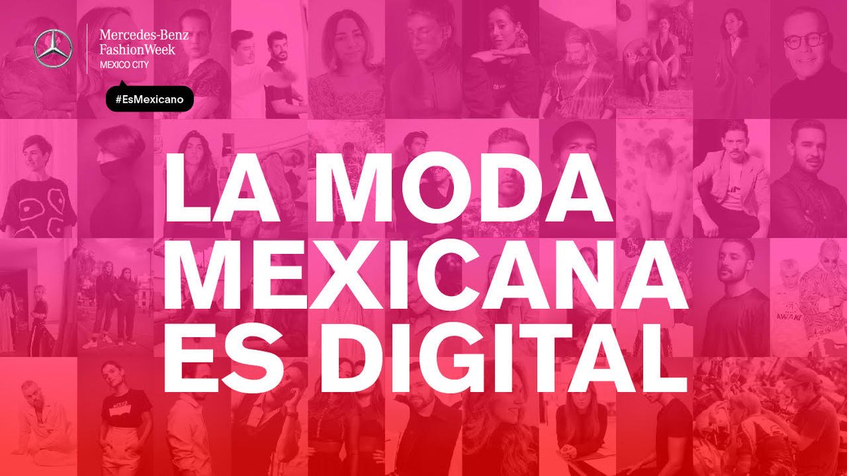 ¡La moda mexicana es digital! Entra a: fashionweek.mx y descarga el programa oficial de la semana de la moda #MBFWMX Abril 2020