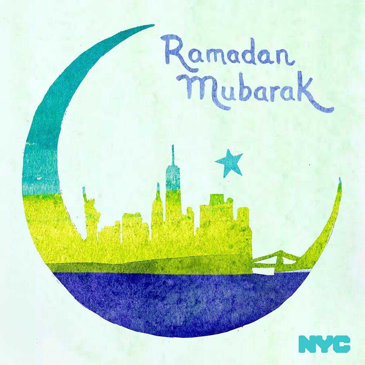  #Ramadan   is a month to reflect, to build discipline and to become closer to God. As our city continues to confront the COVID-19 crisis, every New Yorker can learn from such a profound act of faith. Ramadan Mubarak to all of our neighbors beginning their fast.