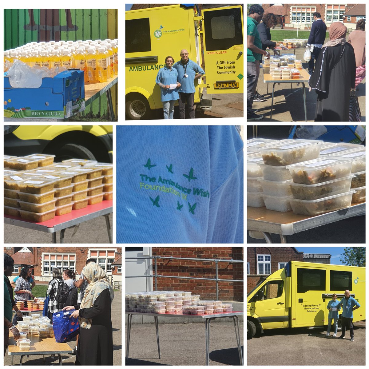 EdgwareSchool's tweet photo. Today we gave out 200 meals to our families thanks to the charity Compassion London and the Ambulance Wish Foundation. So pleased to be able to support our community. #compassion,#coronavirus,#compassionlondon, #ambulancewishfoundation,#supportingthecommunity,#BPSI https://t.co/95TmLW4ej1