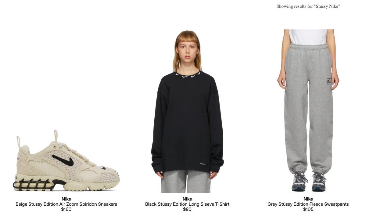 nike x stussy womens