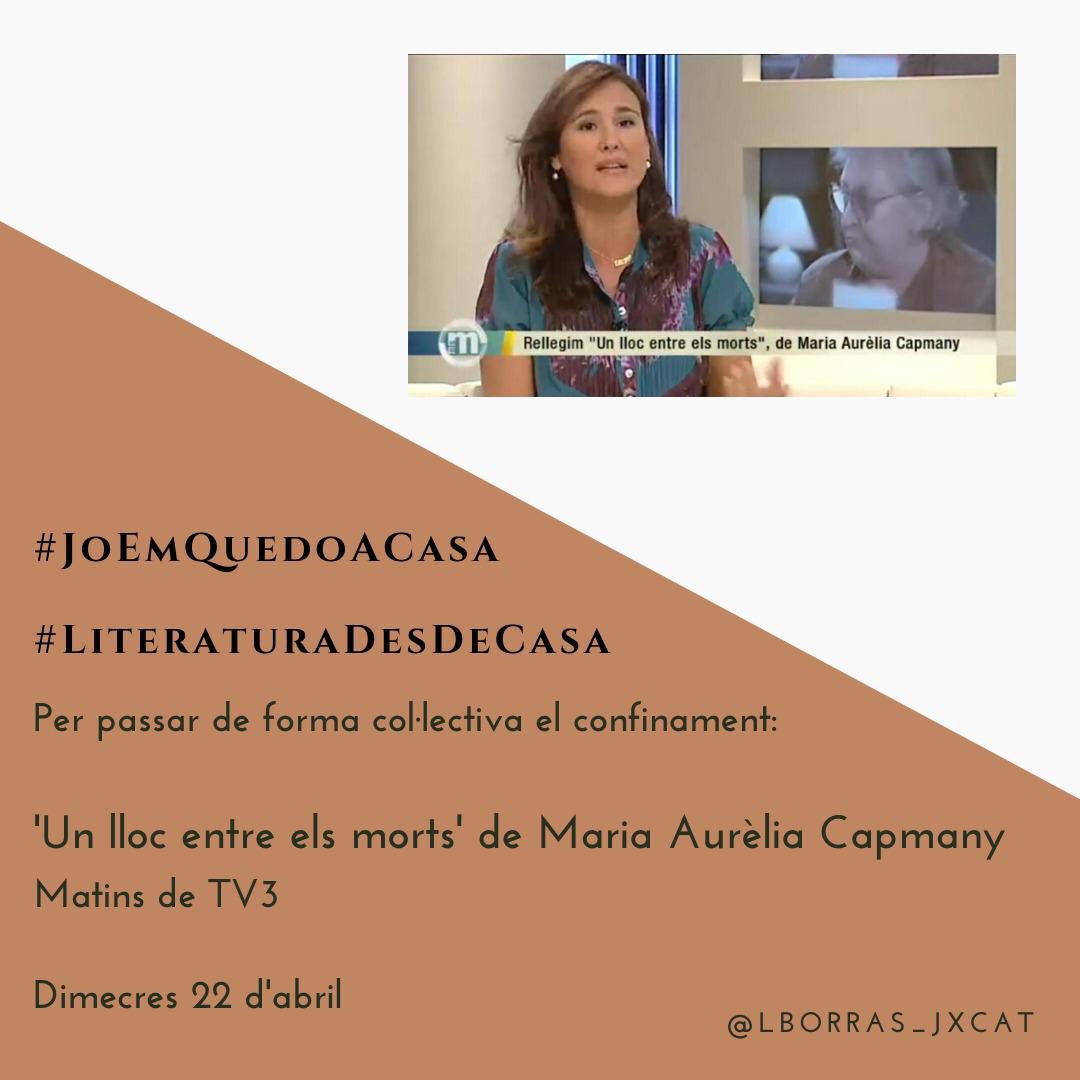 Si hi ha hagut una escriptora que va saber combinar literatura i política va ser Maria Aurèlia Capmany. Periodista, professora, pedagoga, dona de teatre, política compromesa, Maria Aurèlia Capmany és una de les intel·lectuals més lúcides i completes de la Catalunya contemporània.
