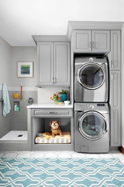 Choose one: washer and dryer space/room