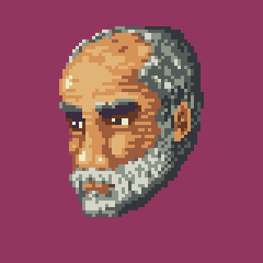 OminousGame's tweet photo. Meet "The professor" 
What does he know? Does he know things?? Let's find out!

Join our discord! https://t.co/p0YDB45AUa

#PixelArt #Pixel #IndieDev #GameDev #GameDevelopment #IndieGame #workinprogress https://t.co/2saqv5LhWv