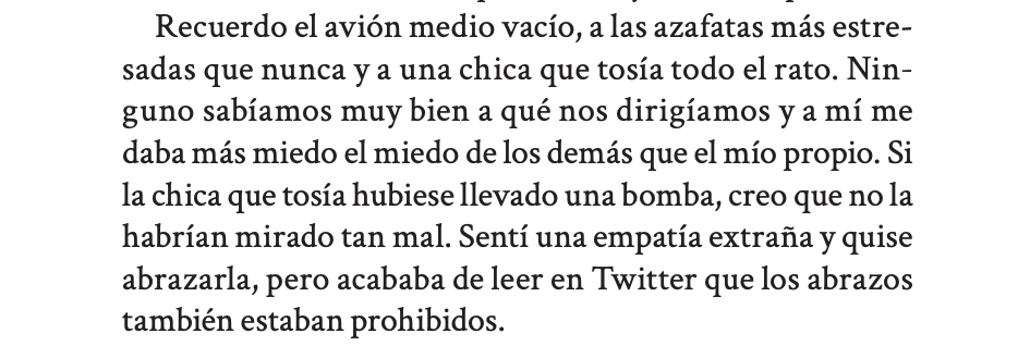 borjateran's tweet photo. El choque de pasar de viajar por todo el mundo a encontrarte confinado en casa de tus padres. Precioso prólogo que ha escrito @tazodemew en el libro surgido de la cuarentena del taller #CampWrite. Os podéis descargar la obra gratis aquí. <3, Llu. https://t.co/C5jznmI8j7 https://t.co/vOvGO9vYzQ
